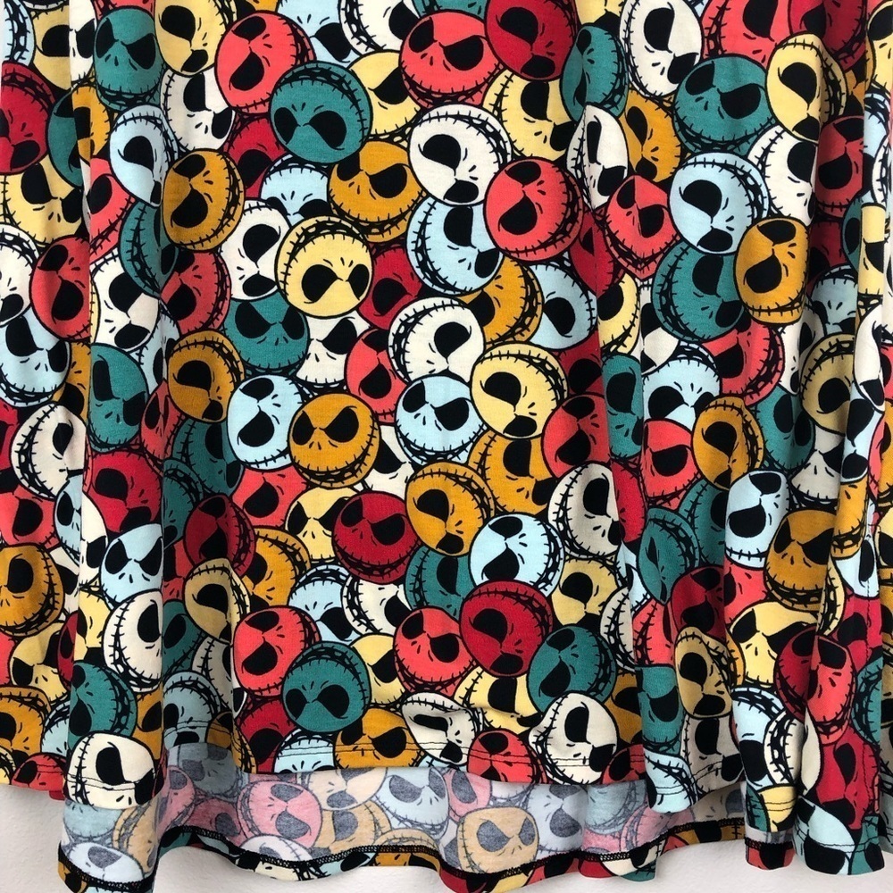 LulaRoe Jack Skellington tunic top size: S - Picture 5 of 8